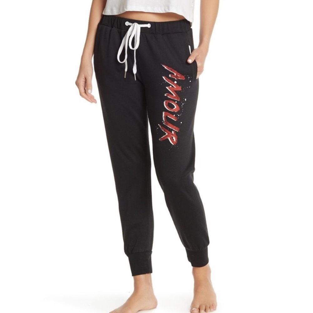 Laundry Room Drawstring Sweatpants - size S NWT